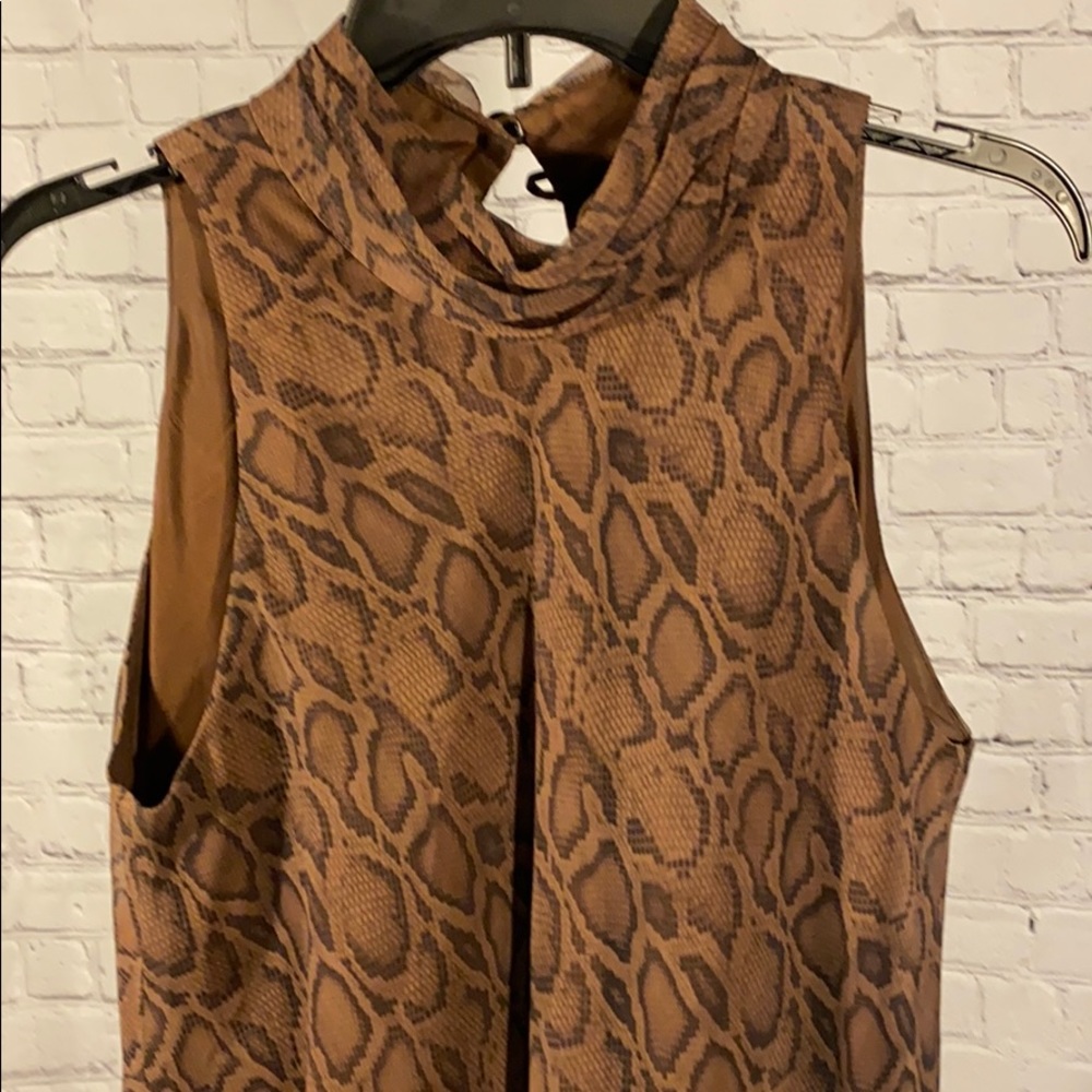 JESSICA HOWARD ANIMAL PRINT DRESS